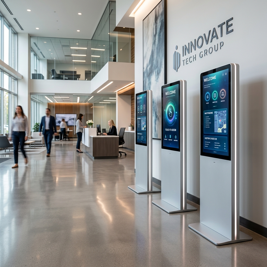 Interactive kiosk hardware